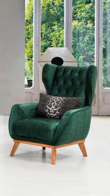 Fauteuil_ vert